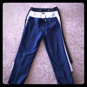 WHBM Perfect Form slim ankle pants